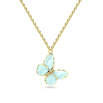 Золоте кольє Francelli з метеликом з кераміки (арт. 352369жкмг)