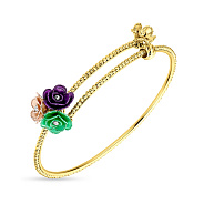 Браслет Francelli Квіти з золота (арт. 326197жзфрб)