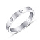 Серебряное кольцо с фианитами (арт. 7501/4406) – изображение 1