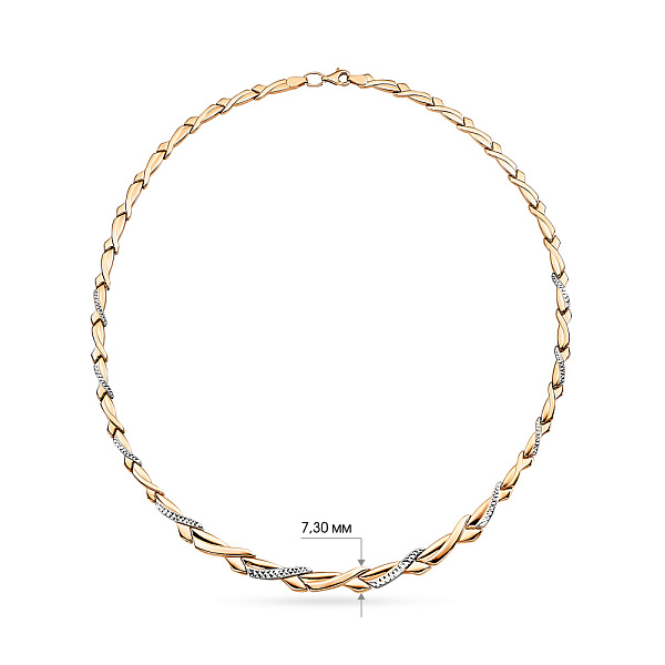 Золоте кольє (арт. 370026) – зображення 2