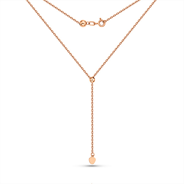 Золотое колье Fly с регулируемым размером (арт. 360248) – изображение 2