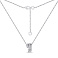 Серебряное колье с фианитами (арт. 7507/1645) – изображение 2