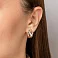 Золоті сережки (арт. 106058кб) – зображення 2