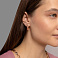 Сережки из красного золота (арт. 107676) – изображение 3