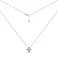 Серебряное колье Клевер с фианитами (арт. 7507/2401/10) – изображение 2