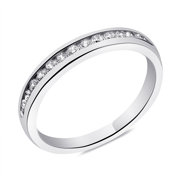 Кольцо из серебра с фианитами (арт. 7501/5165) – изображение 1