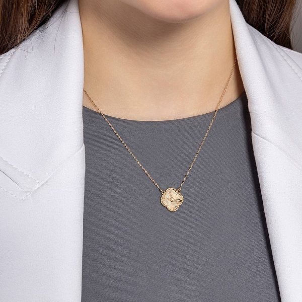 Кольє з червоного золота (арт. 352330/15а) – зображення 3