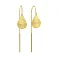 Золотые сережки-протяжки Francelli (арт. 1092031ж) – изображение 1