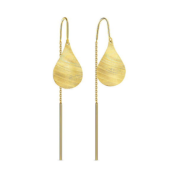 Золотые сережки-протяжки Francelli (арт. 1092031ж) – изображение 1