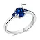 Кольцо из серебра с синими альпинитами  (арт. 7501/1674ас) – изображение 2