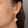 Сережки з жовтого золота (арт. 1091586/20ж) – зображення 2