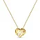 Золоте кольє Серце (арт. 360209ж) – зображення 1