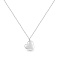 Серебряное колье с подвеской сердце (арт. 7507/2621) – изображение 1
