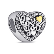 Фото Срібний шарм Серце (арт. 7903/П5Ф/7056А)