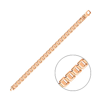 Фото Золотий браслет без каменів (арт. 3261222)