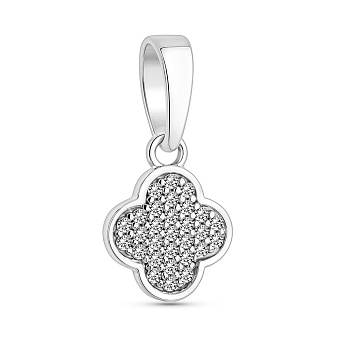 Золота підвіска з фіанітами (арт. 441238б)