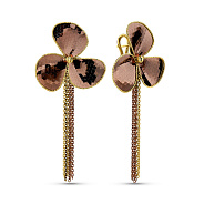 Золотые серьги Francelli Цветы (арт. 106478жкр)