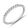 Серебряное кольцо с дорожкой из фианитов (арт. 7501/8146) – изображение 1