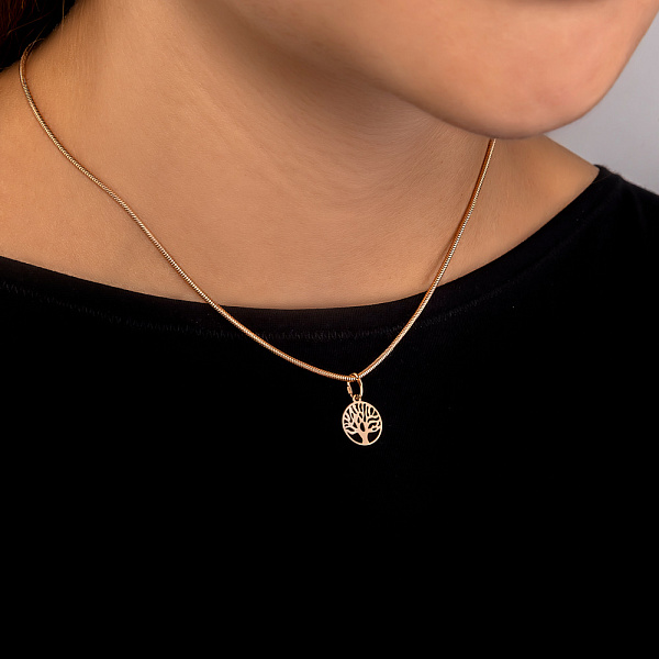 Кулон з червоного золота Дерево життя (арт. 441270) – зображення 2