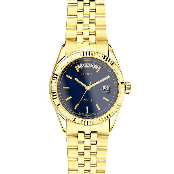 Кварцовий годинник з жовтого золота (арт. 260182жс) – зображення 2