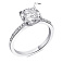 Серебряное кольцо с фианитами (арт. 7501/6405) – изображение 2