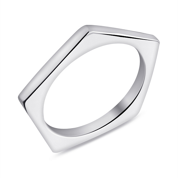 Кольцо из серебра без камней (арт. 7501/7041) – изображение 1