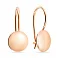 Серьги из красного золота (арт. 105733/3) – изображение 1