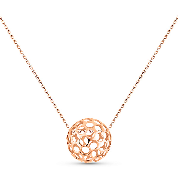 Золотое колье Шар (арт. 360196) – изображение 1
