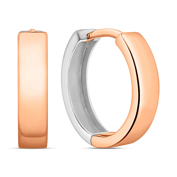 Золотые серьги конго (арт. 110451кб) – изображение 1