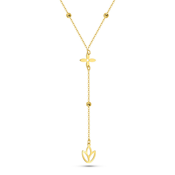 Кольє із жовтого золота (арт. 352794ж) – зображення 1