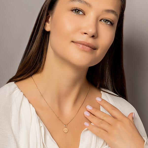 Золотий підвісТерези (арт. 424739вс) – зображення 4