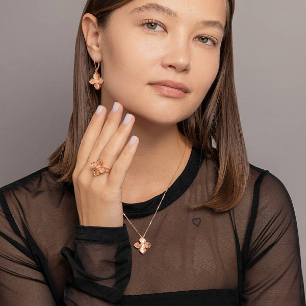 Золоті сережки без каміння (арт. 1091586/20) – зображення 4