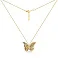 Золоте кольє Метелик Francellі (арт. 352713жкр) – зображення 2