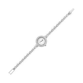 Срібний годинник з фіанітами (арт. 7526/228)