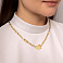 Колье Сердце из желтого золота (арт. 353036ж) – изображение 2