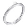 Серебряное кольцо с дорожкой из фианитов (арт. 7501/8123) – изображение 2