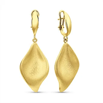 Золоті масивні сережки Francelli (арт. 1091853жм)