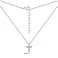 Срібне кольє Літера Т (арт. 7507/2171) – зображення 3