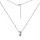 Серебряное колье с фианитами (арт. 7507/1903) – изображение 2