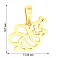 Золотая подвеска Пчелка (арт. 441063ж) – изображение 2