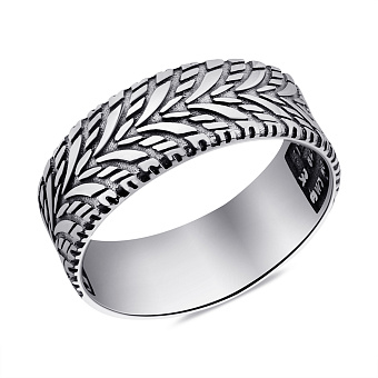 Срібна каблучка без каменів (арт. 7901/А197кю)