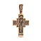 Золотий хрестик з розп'яттям (арт. 501683/30ч) – зображення 2