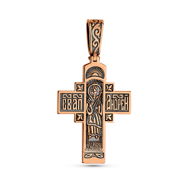 Золотий хрестик з розп'яттям (арт. 501683/30ч) – зображення 2