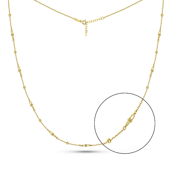 Колье из желтого золота (арт. 352966ж) – изображение 1