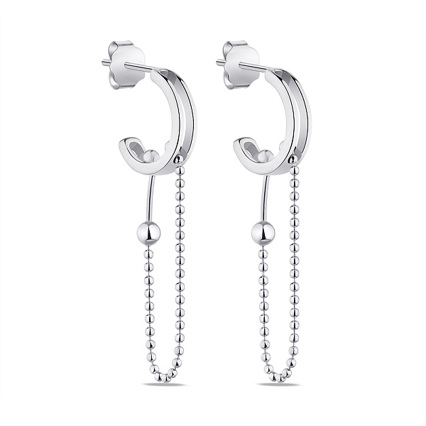 Серьги из серебра (арт. 7518/6359) – изображение 1