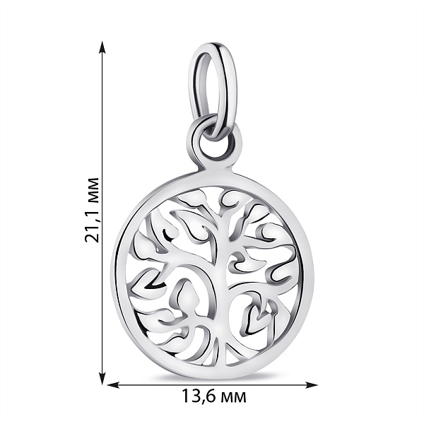 Серебряная подвеска Дерево жизни (арт. 7903/3845) – изображение 2
