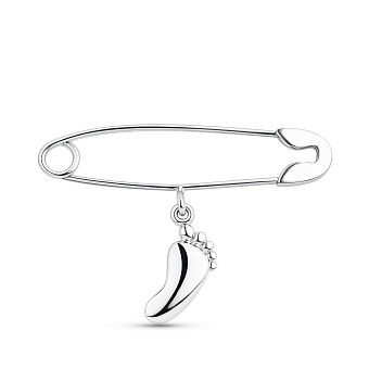 Фото Золотая булавка с подвесной частью (арт. 360033б)