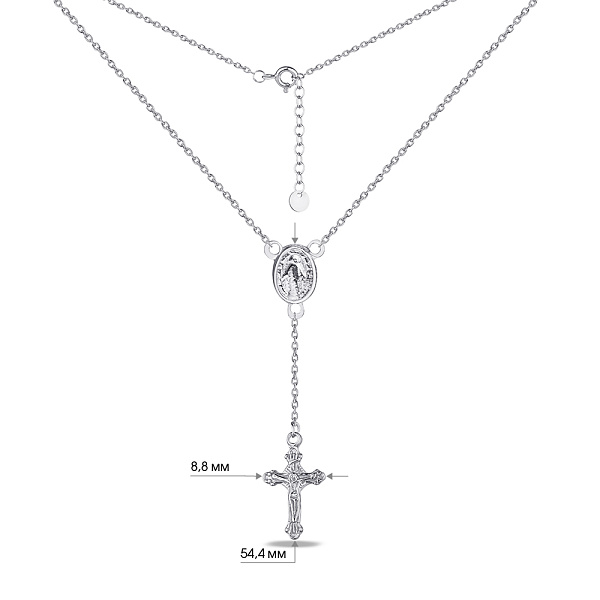 Серебряное колье Вервечка (арт. 7507/1621) – изображение 3