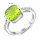 Серебряное кольцо с хризолитом (арт. 7501/2193852Хрз) – изображение 2
