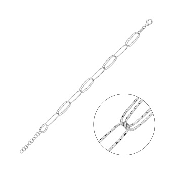 Фото Браслет Francelli из белого золота (арт. 326297б)